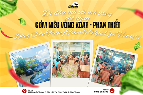 Cơm Niêu Vòng Xoay Phan Thiết - Mũi Né: Tinh Hoa Ẩm Thực Đất Biển