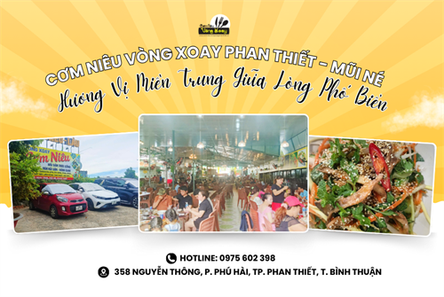 Cơm Niêu Mũi Né Phan Thiết – Món Ngon Gắn Liền Với Du Lịch Biển