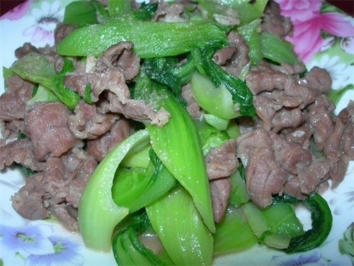 Bò Xào Cải Xanh