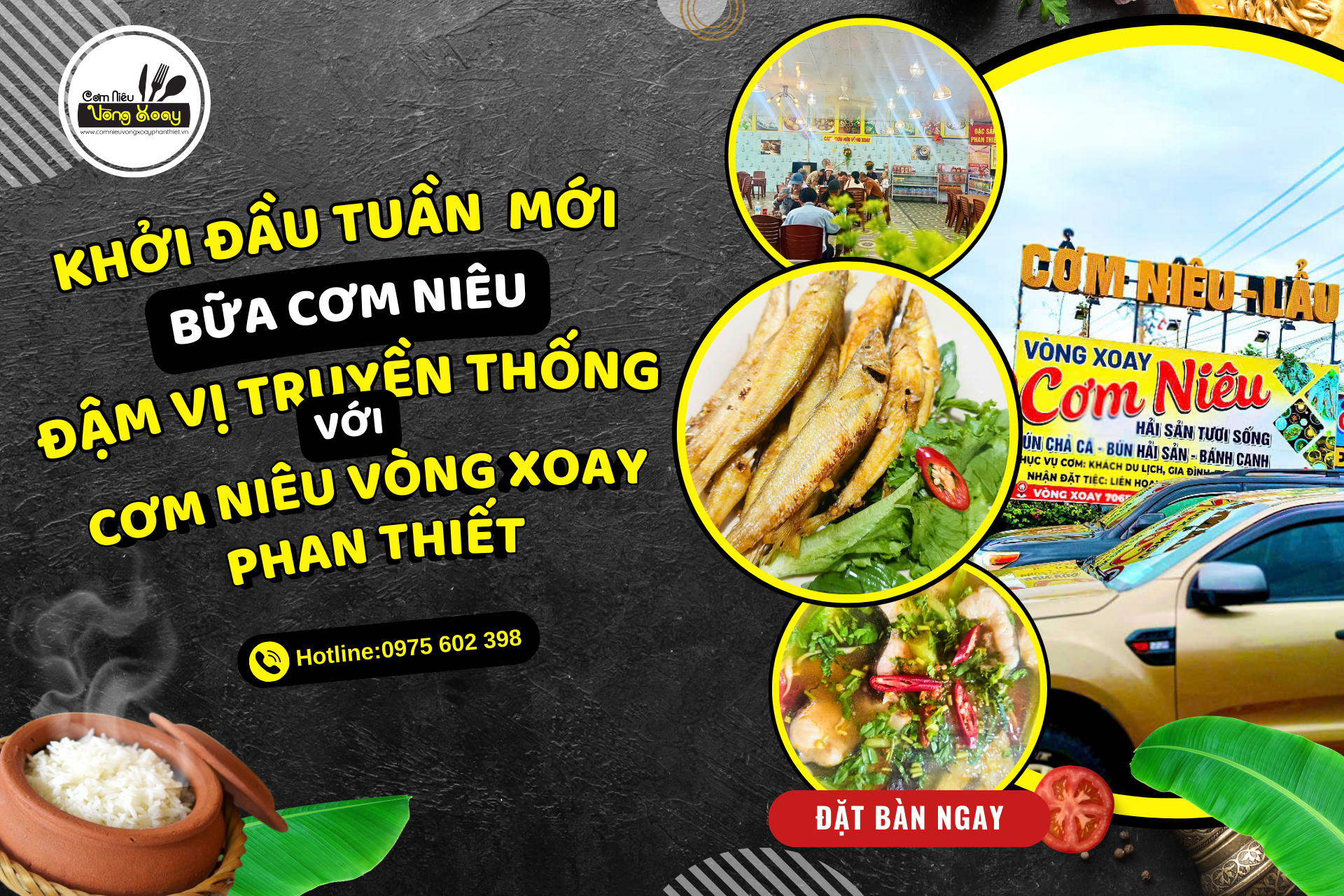 Cơm niều vòng xoay Phan Thiết